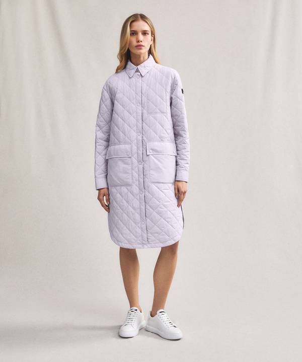 Peuterey Quilted coat in tela di nylon Vendita Calda