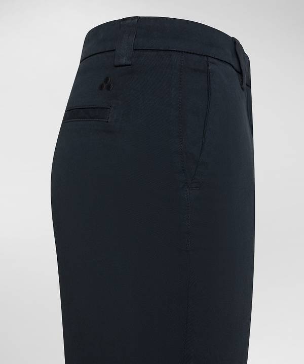 Peuterey Pantaloni in gabardine di cotone stretch Negozio