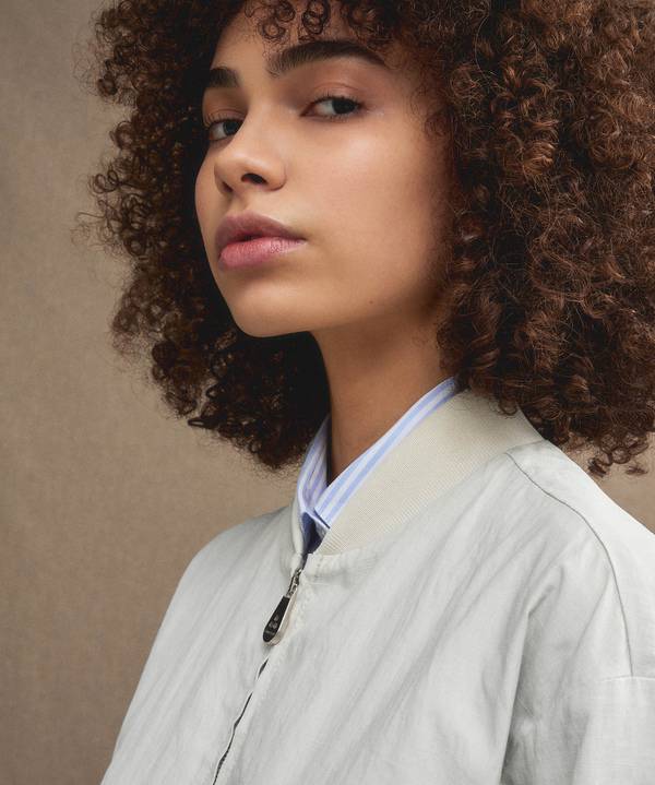 Peuterey Relaxed bomber in lino 2025