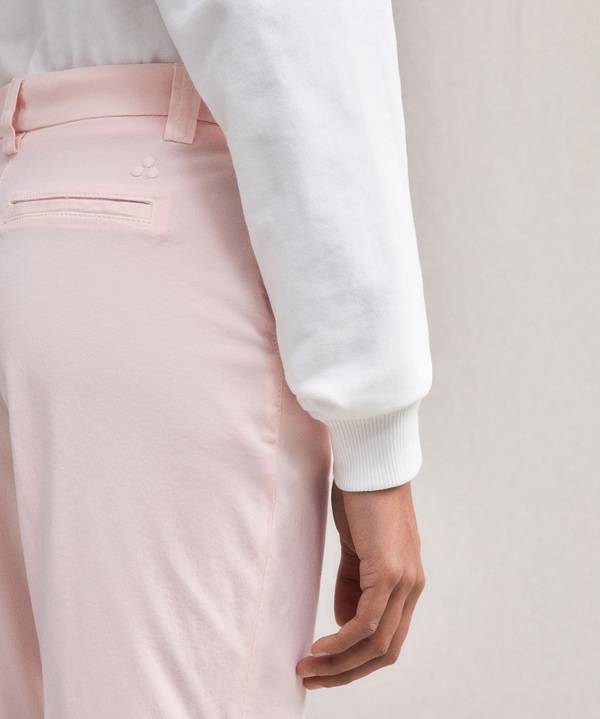 Peuterey Pantaloni in gabardine di cotone stretch In Linea