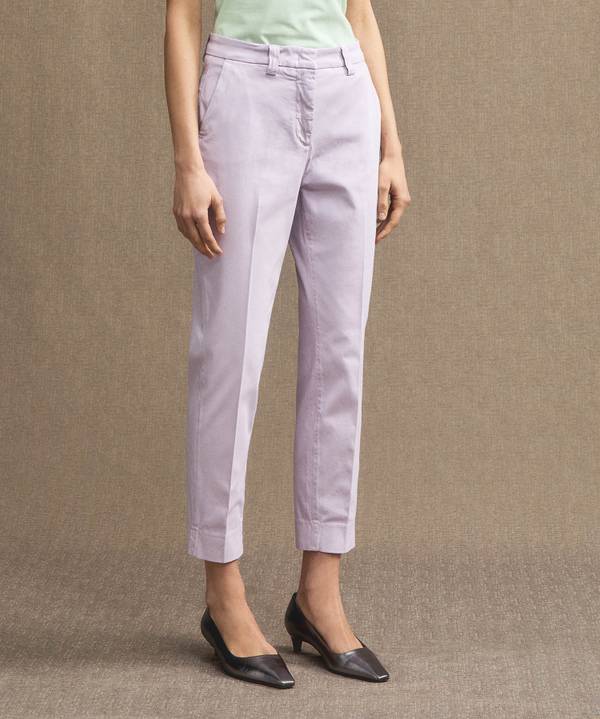 Peuterey Pantaloni in gabardine di cotone stretch Spedizione Gratuita
