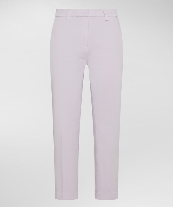 Peuterey Pantaloni in gabardine di cotone stretch Spedizione Gratuita