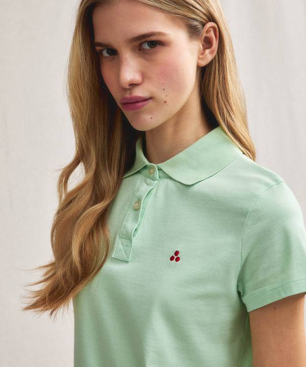 Peuterey Polo in cotone piquet Soddisfazione Garantita