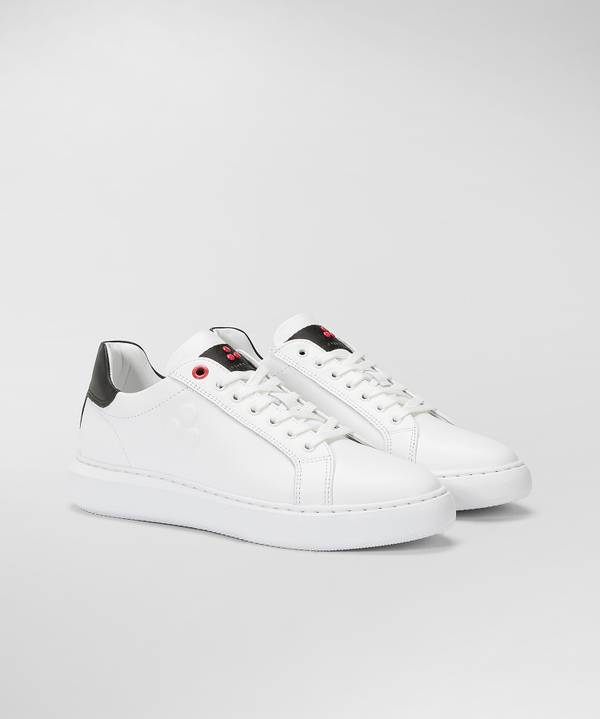 Peuterey Sneaker In Pelle Con Logo Goffrato Promozione Limitata
