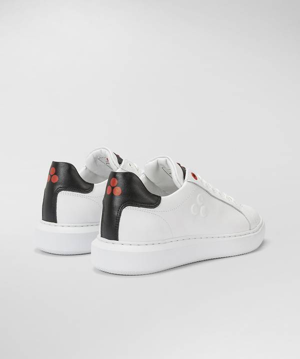 Peuterey Sneaker In Pelle Con Logo Goffrato Promozione Limitata