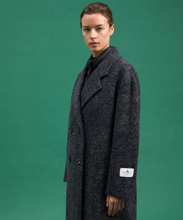 Peuterey Cappotto Doppio Petto Con Pettorina Staccabile Prezzo Ridotto