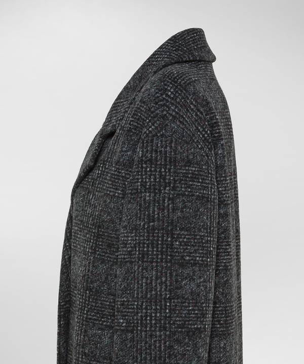 Peuterey Cappotto Doppio Petto In Misto Lana Sottocosto