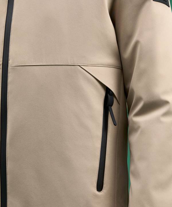 Peuterey Bomber Liscio In Primaloft Con Dettagli Neri Vendita Economica