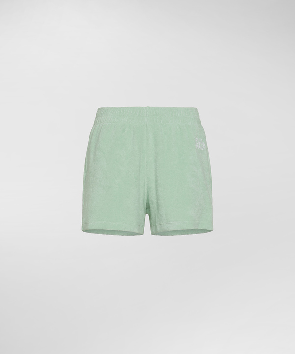 Peuterey Shorts in morbida spugna di cotone Moda