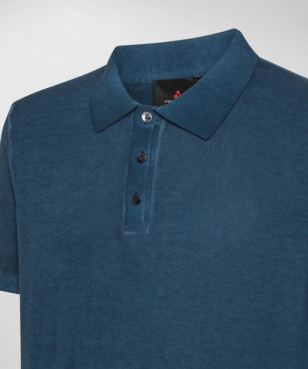 Peuterey Polo classica in tricot di cotone Negozi Online