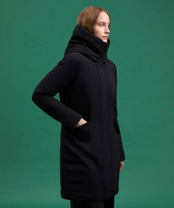 Peuterey Coat Antivento Con Ampio Collo Presa