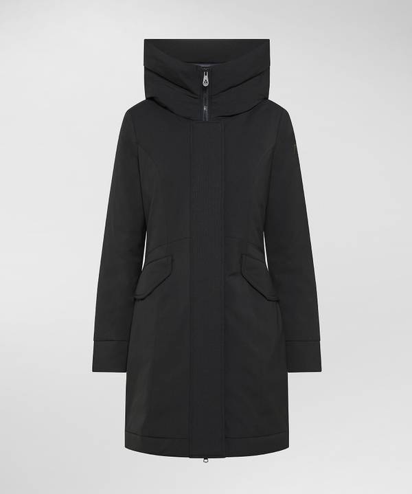 Peuterey Coat Antivento Con Ampio Collo Presa