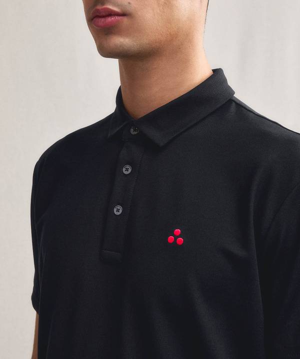 Peuterey Polo in piquet stretch Vendita