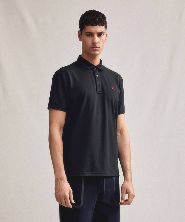 Peuterey Polo in piquet stretch Vendita