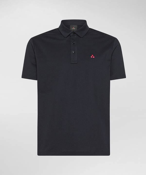 Peuterey Polo in piquet stretch Vendita
