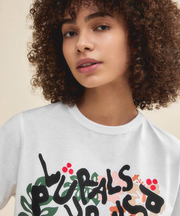 Peuterey T-shirt con stampa frontale Pezzi Unici