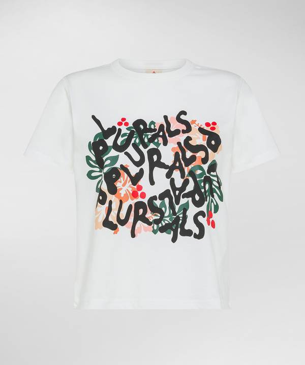 Peuterey T-shirt con stampa frontale Pezzi Unici