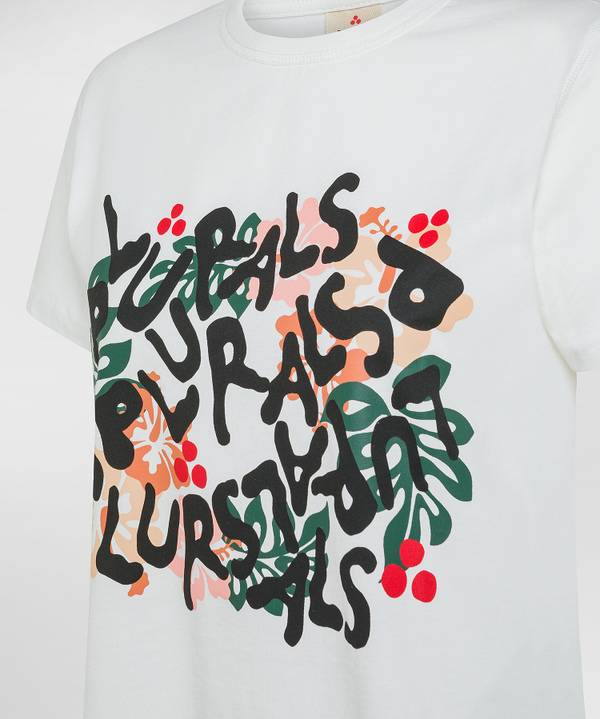 Peuterey T-shirt con stampa frontale Pezzi Unici