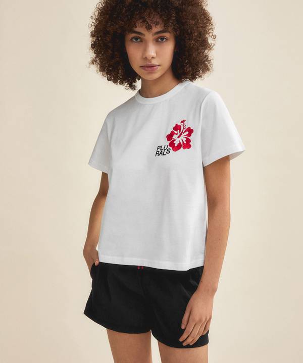 Peuterey T-shirt con ricamo tropicale Negozi Online