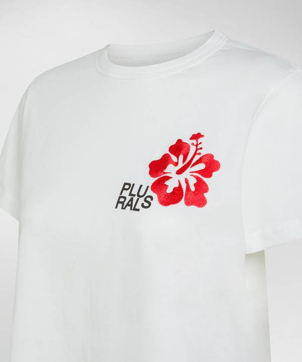 Peuterey T-shirt con ricamo tropicale Negozi Online