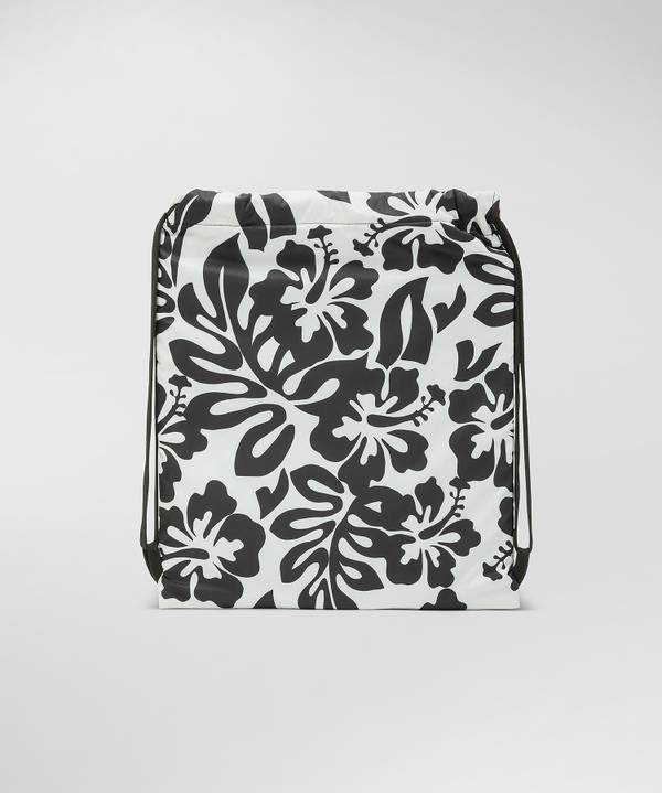 Peuterey Sacca in nylon con fantasia floreale Prezzo Ridotto