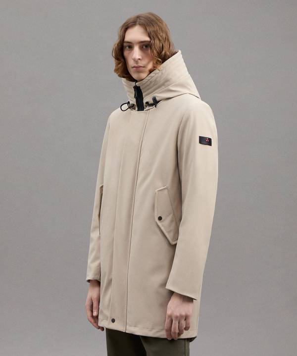 Peuterey Parka In Tessuto A Tre Starti Sconto