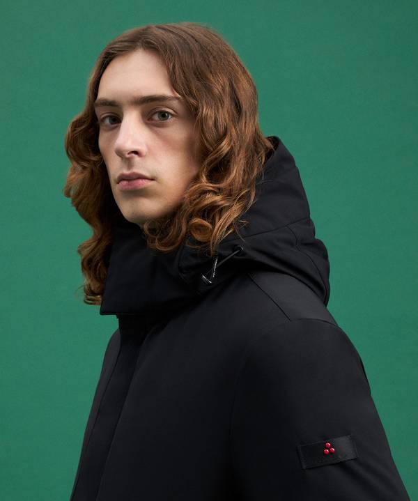 Peuterey Trench Liscio In Nylon Stretch Offerta
