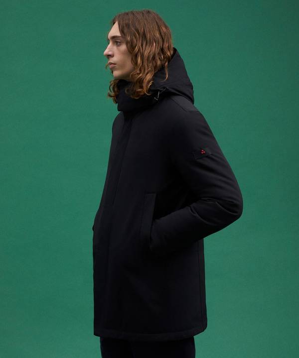 Peuterey Trench Liscio In Nylon Stretch Offerta