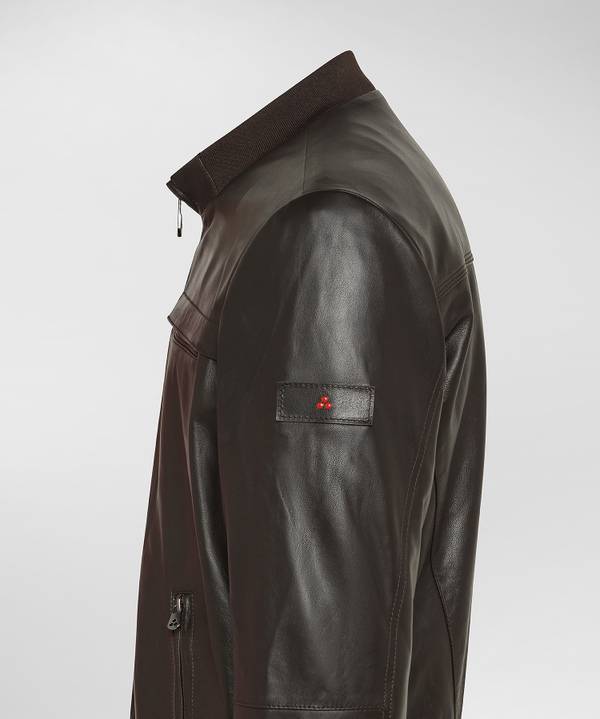 Peuterey Giacca Biker In Pelle Hotsell