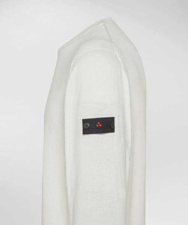 Peuterey Maglia tricot con dettagli rigati Pezzi Unici