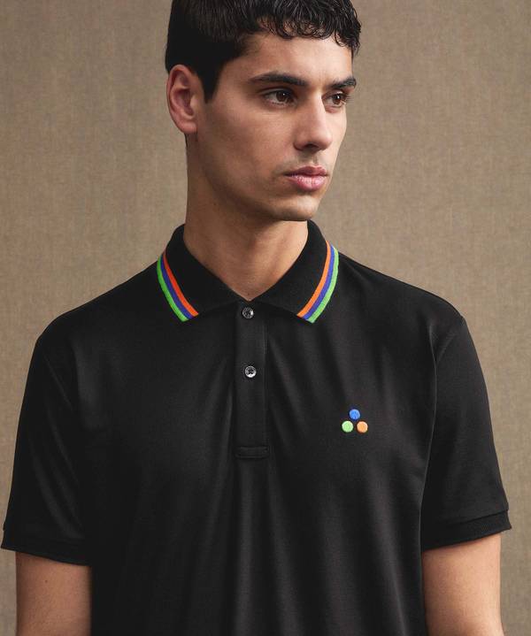 Peuterey Polo in piquet stretch di cotone e seta Outlet