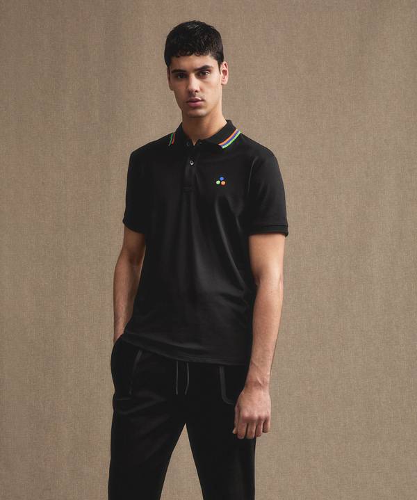 Peuterey Polo in piquet stretch di cotone e seta Outlet