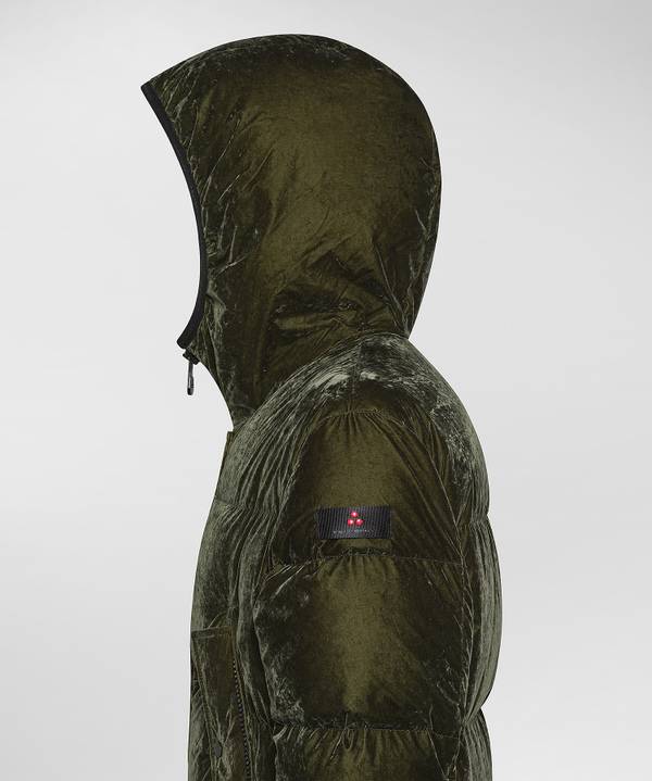 Peuterey Parka Lungo In Tessuto Made In Italy Nuova