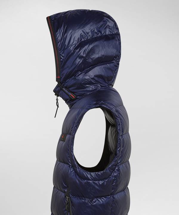 Peuterey Gilet In Nylon Ripstop Resistente Allo Strappo Negozio