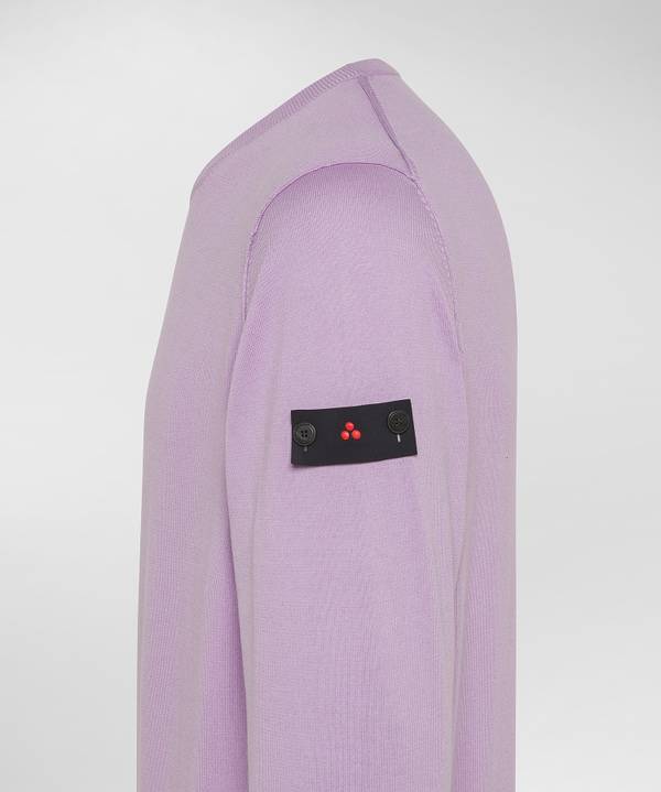 Peuterey Maglia tricot con logo ricamato Fornitura limitata