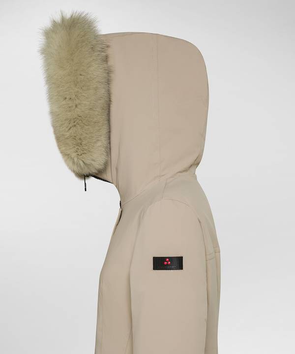 Peuterey Giacca Slim Con Pelliccia In Tono Colore Shopping online