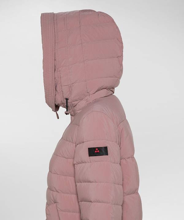 Peuterey Piumino Lungo Con Pelliccia In Tono Colore Offerta natalizia