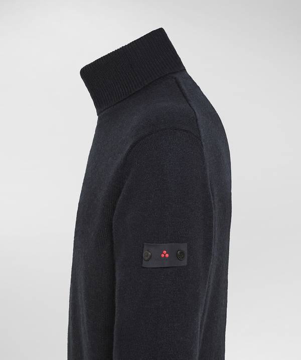 Peuterey Maglia A Collo Alto In Misto Lana Yak Offerta temporanea