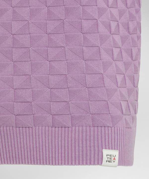 Peuterey Polo in cotone con effetto 3D Officina
