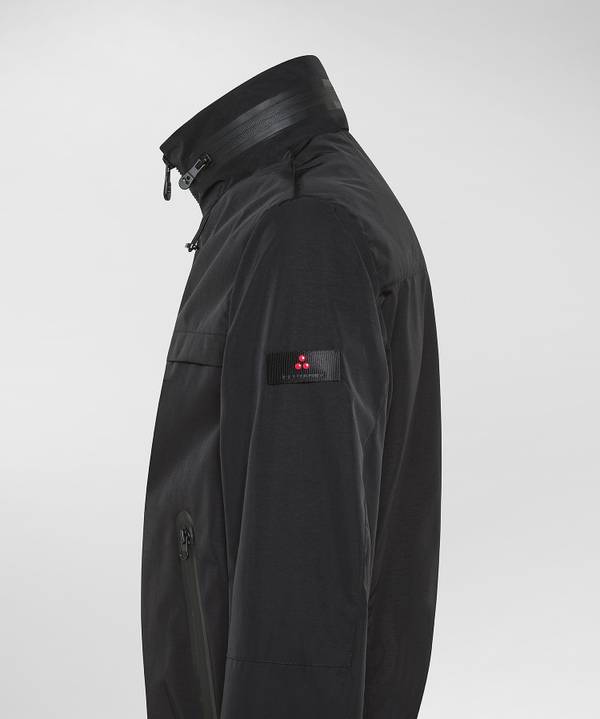 Peuterey Bomber in nylon con cappuccio estraibile Duty-free
