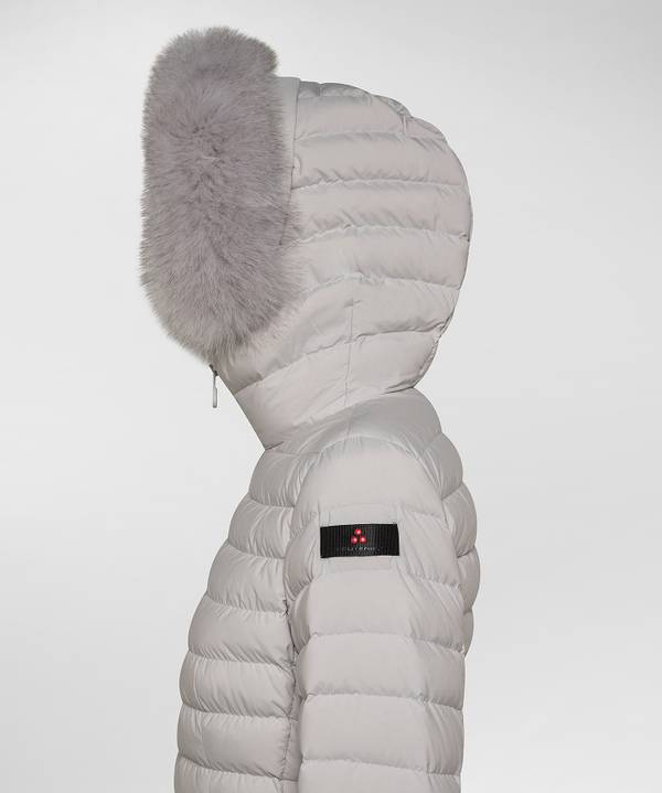 Peuterey Piumino Slim Con Pelliccia Promozione Limitata