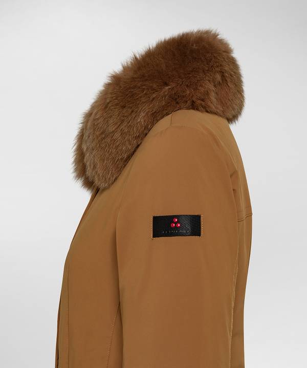 Peuterey Giacca Slim Con Pelliccia Fino Al -60%