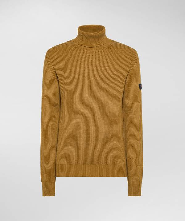 Peuterey Maglia Collo Alto In Misto Lana Vendita Calda