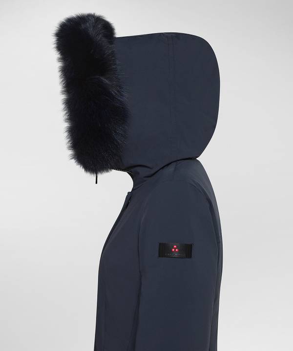 Peuterey Giacca Slim Con Pelliccia In Tono Colore Grande vendita