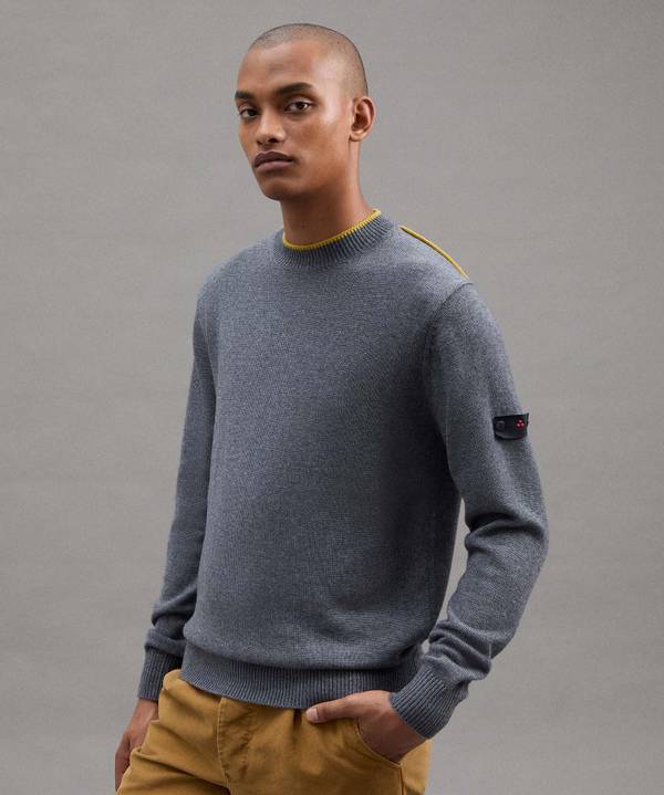 Peuterey Maglia Di Lana Con Dettagli A Contrasto Black Friday