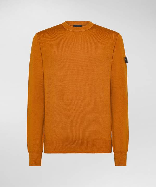 Peuterey Maglione In Lana Con Tintura Acidata Cyber Monday