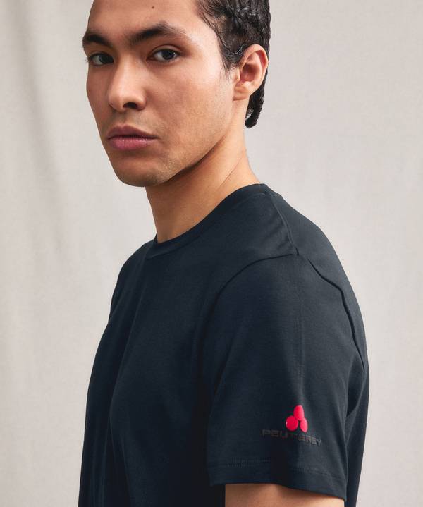 Peuterey T-shirt in cotone stretch Offerta migliore