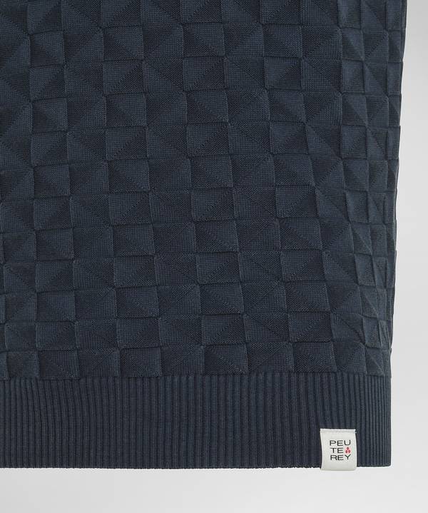 Peuterey Polo in cotone con effetto 3D Offerte esclusive