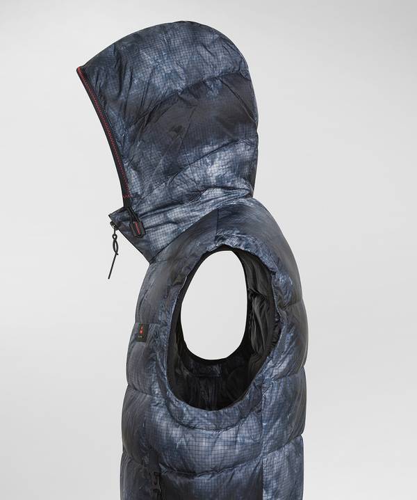 Peuterey Gilet Tie-Dye In Nylon Ripstop Offerte giornaliere