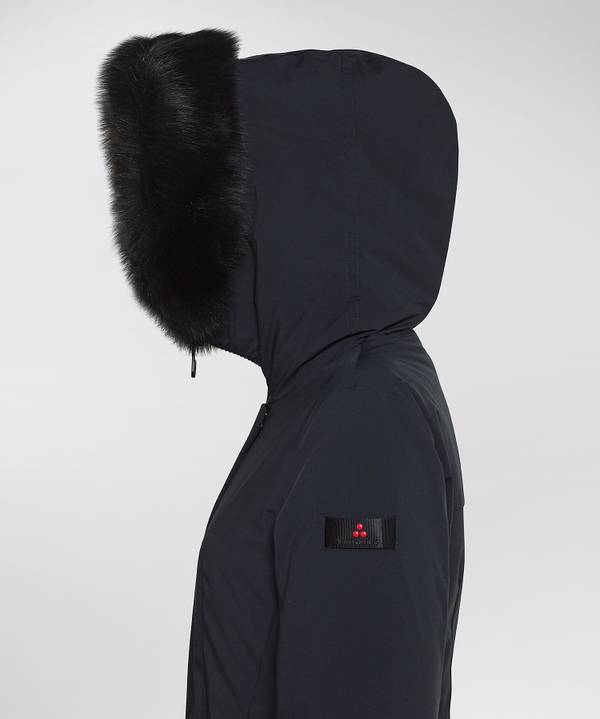 Peuterey Giacca Slim Con Pelliccia In Tono Colore Offerta speciale della fabbrica